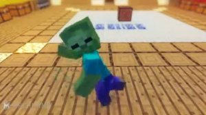 майнкрафт танцы №6