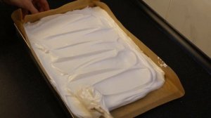 Меренговый Рулет с Лимонным кремом/Безе Рулет/рецепт без сливок и крем сыра