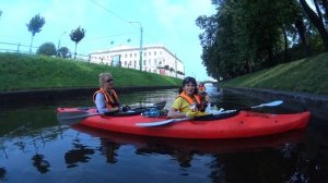 Перекус в Лебяжьей канавке   Питеркаяк