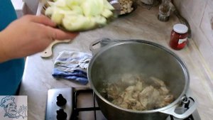 Курица с грибами