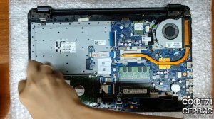 HP 15 ba028ur разборка. Замена HDD. Чистка системы охлаждения