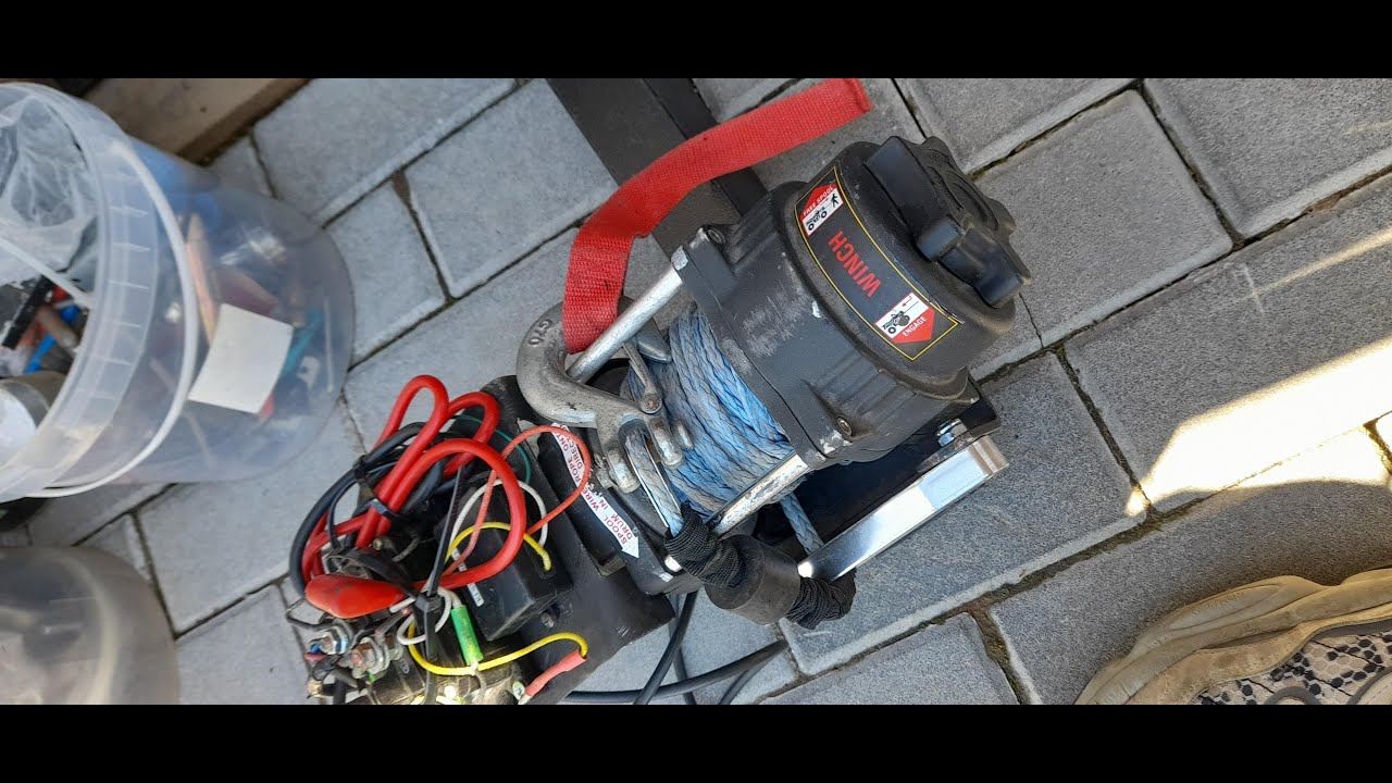 Переносная лебедка в квадрат АСХ для вытаскивания лодок на берег (пример установки в Л200) смотреть онлайн