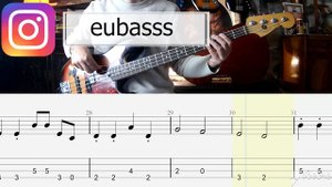 The Beatles - We Can Work it Out BASS COVER + PLAY ALONG TAB + SCORE