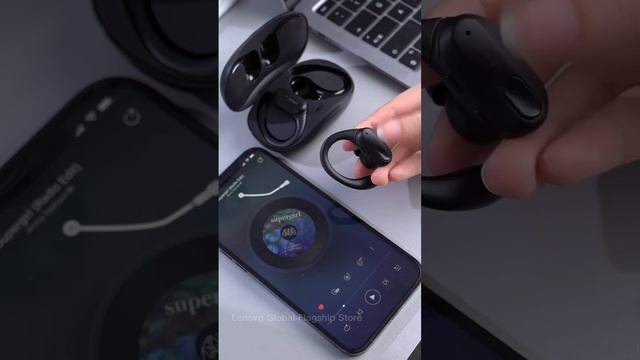 Наушники беспроводные Lenovo XT80 True Wireless Earbuds черный