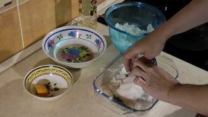 Карась в соли в духовке.