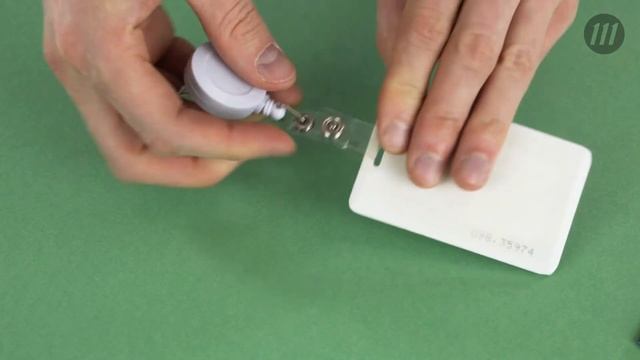 Держатель для магнитной карты или бейджа