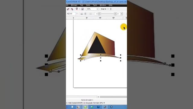 Property icon // Home 🏡 logo Design Tutorial Corel Draw By Amjad Ali Khan 2022