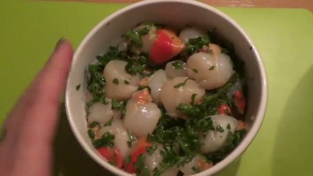 Морские гребешки с соусом Persillade-ЛУЧШИЙ РЕЦЕПТ! смотреть онлайн