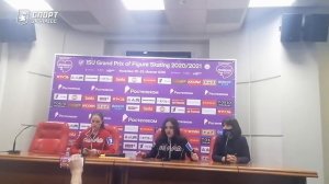 Загитова и Медведева поспорили между собой! Жаркая пресс-конференция двух фигуристок