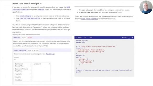 Reonomy Technical Documentation | API The Docs Virtual 2021 | Showcase Your Devportal