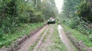 Самодельный гусеничный вездеход.