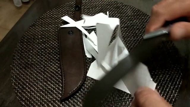 №193.Нож из полотна Р6М5 своими руками. смотреть онлайн