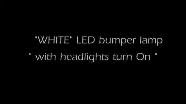 Toyota Harrier / RX - LED Bumper Lamp смотреть онлайн