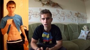 Трансформация Archo Morris от 14 до 24 лет! Эктоморф.