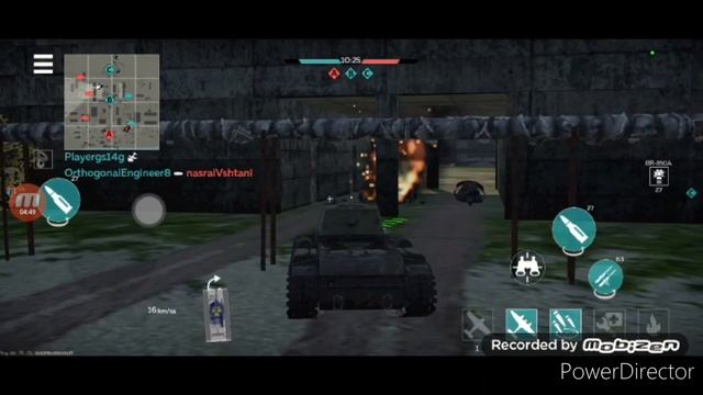 Бой на кв 1 и на ю 87 в War Thunder Mobile смотреть онлайн