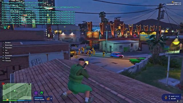 Тулево в гетто GTA 5 RP BLACKBERRY. ПЕРВЫЙ СРОК В BLOODS