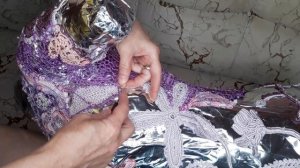 Сборка платья на манекене крючком в технике ирландского кружева ..