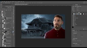 SpeedArt Tutorial: Create a scary thumbnail for horror thread - Photoshop