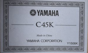 Гитара Yamaha С45K - Песня о мальчике Бобби.