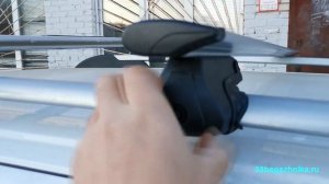 Багажник Дельта Партнер с крыловидной поперечиной 80 мм