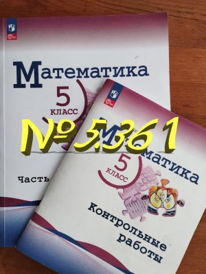 математика 5 класс номер 5.361