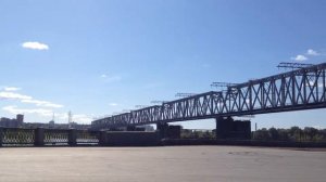 ЖД мост, Новосибирск