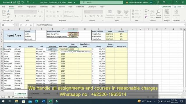 Exp22_Excel_Ch07_HOE_Salaries |  Excel Chapter 7 Hands-On Exercise - Home Protection, Inc