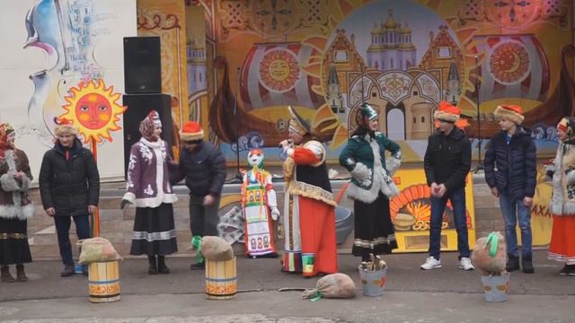 Творческое агенство "Разгуляй" Натальи Шороховой . "Широкая Масленница" в Таганроге . 2018год.
