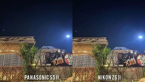 Panasonic S5 II VS Nikon Z6 II Night Mode Camera Test