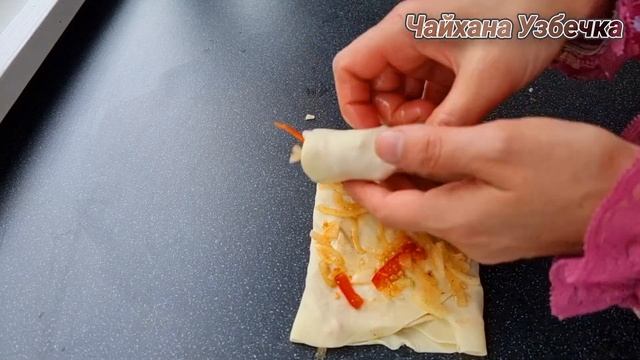 Даже остыть не успеет‼Мягкая Слоистая Чудо Катлама с луком и чесноком на Сковороде  ☆Покоряет сразу