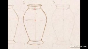 Как нарисовать вазу