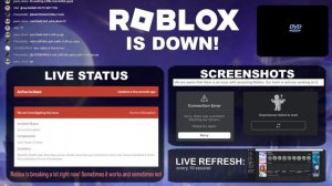 ? ROBLOX IS DOWN! (Day 1) - Live Status