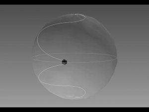 Ударная волна наводит полость с разряженной внутри средой.