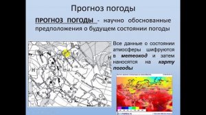 Погода. География 6 класс