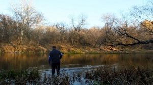 рыбалка на экраны глубокой осенью, рыболовные экраны