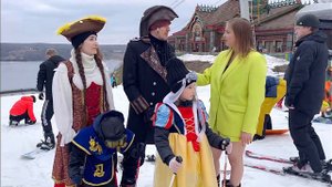 Плёс: Миловка - закрытие горнолыжного сезона. Сноуборд и горные лыжи как экстремальный вид спорта.
