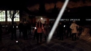 Флешмоб светоотражающие элементы