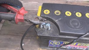 Реставрация аккумуляторных клемм!