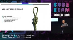 Keynote: We are stronger together | Andrea Leopardi & Maxim Fedorov | Code BEAM America 2022