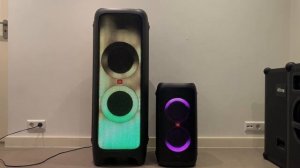Jbl Partybox 100 VS 1000 comparison
