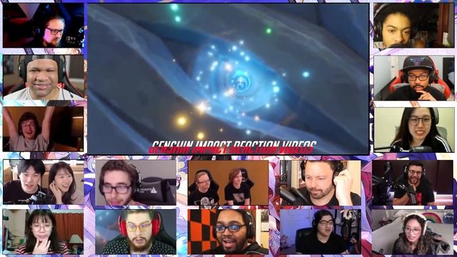 2.1 Genshin Impact Trailer - Reaction Mashup "Floating World Under the Moonlight" смотреть онлайн