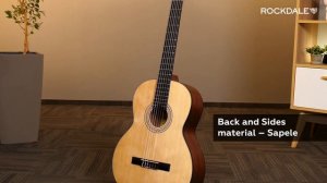 Classical guitar ROCKDALE CLASSIC C5