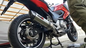 Honda NC700X DOMINATOR Exhaust