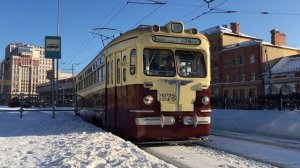 Поездка на ретро-трамвае МТВ-82