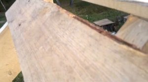 Каркасный дом 6х8. Выносы крыши