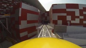 the fastest and longest attraction Formula Rossa  Ferrari World Abu Dhabi