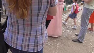 Верблюд в зоопарке