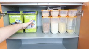 Идеи Лайфхаки организация хранения в большом шкафу на кухне