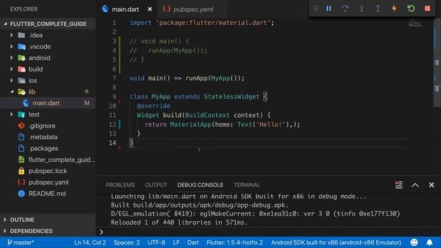 Flutter for Beginners Basic to Advance Full Course | Flutter Full Course for beginners 2022