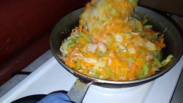 Кабачковая икра / Тушёные овощи (Лёгкий летний ужин).